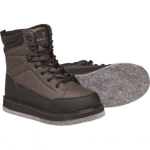 Kinetic RockGaiter II wading boots with felt sole olive