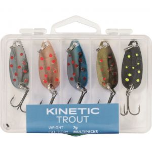 Kinetic Trout 5-9 g lure set 5-pack