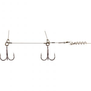 CWC Titanium Stinger with titanium wire & hook silver