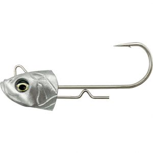 Savage Gear Minnow Tail jig head silver 3-pack