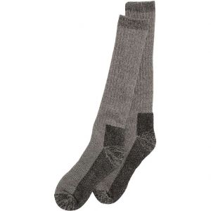 Kinetic Wool Sock Long ullstrumpor ljusgr&aring;