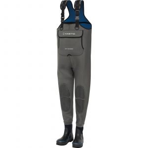 Kinetic NeoGrip neoprene waders with boot (felt sole) charcoal