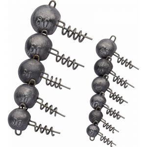 Berkley Fusion19 Screw-In jiggskalle grå