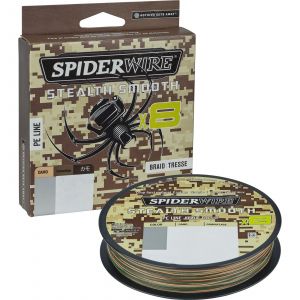 SpiderWire Stealth Smooth x8 braided line camo 150 m