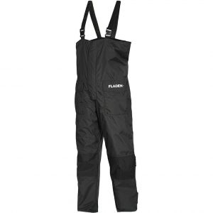 Fladen Bib & Brace Thermal suspenders trousers black