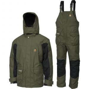 Prologic Highgrade Thermo jacket & bib and brace trousers green/black