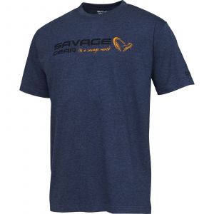 Savage Gear Signature Logo T-shirt blå