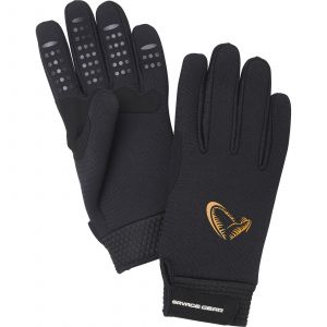 Savage Gear Neoprene Stretch gloves black