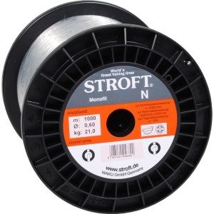 Stroft Normal nylon line crystal white +1500 m
