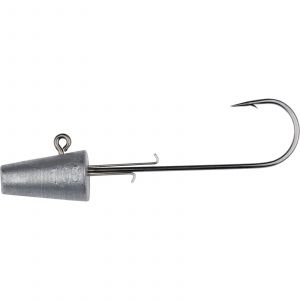 Wiggler Bullseye Darter jig head with 18/0 hook natural