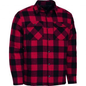 Kinetic Insulated lined shirt red/black