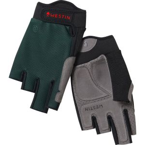 Westin Drip UPF short finger gloves deep forest