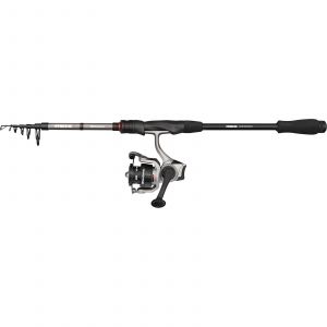 Abu Garcia Max X Tele spinning combo gray/black