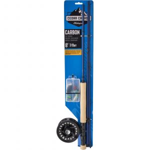 Shakespeare Cedar Canyon Carbon fly fishing set