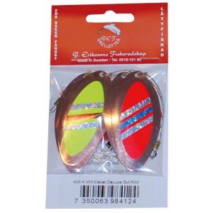G. Erikssons Fiskeredskap WM-släpet DeLuxe gul/röd (K) 1-pack