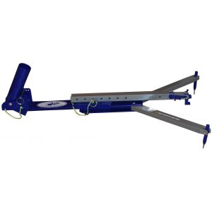 Jaw Jacker spöhållare med inbyggd linutlösare blå/silver