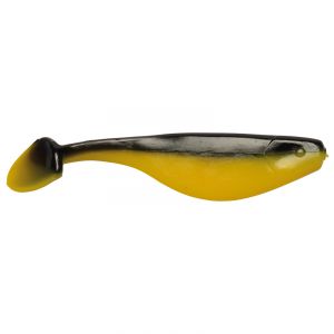 Big Bite Baits Shad 3.0 7 cm yellow black back 10-pack