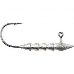 Darts Hoover jiggskalle med #3/0 krok [1.8 g] silver 2-pack