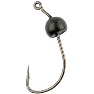 Darts Wacky jiggskalle med #2/0 krok [3.5 g] grå 2-pack