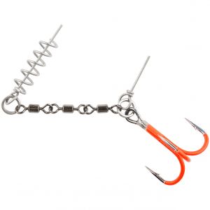 Darts Pike Rig Link [Junior S] med #2/0 krok uv orange 1-pack