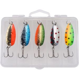 Wiggler Lill-Sluken 3.5 cm [7 g] blandade färger 5-pack