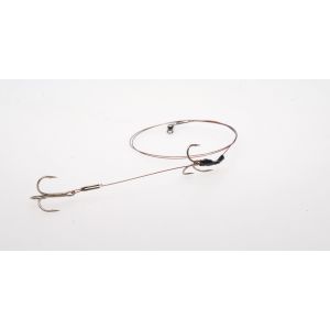 Wiggler Predator tafs 9 kg med 50 cm vajer & TR13B-6 krokar 1-pack