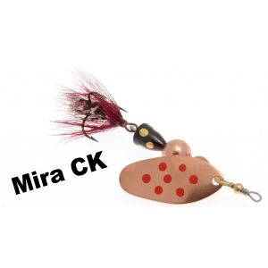 Myran Mira 8 cm [10 g] koppar röda prickar/svart 1-pack