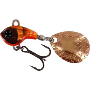 Westin DropBite Tungsten Spin Tail Jig 1.6 cm [7 g] fire craw 1-pack