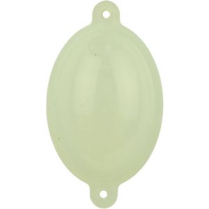 Wiggler Oval kastflöte 40 mm lys 1-pack