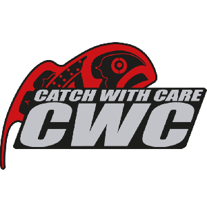 CWC "Catch with Care" båtdekal UV-beständig [9.7 x 5 cm] small 1-styck