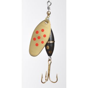 Myran Panter 6 cm [15 g] guld/röda prickar 1-pack