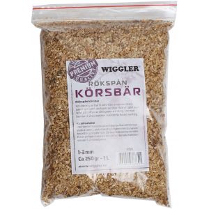 Wiggler Körsbärsspån för rök 250 g/1 liter