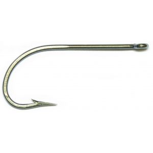 Mustad O'shaughnessy enkelkrok rak rostfritt stål 8/0, 3-pack