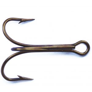Mustad [3551] trekrok brons 12, 10-pack