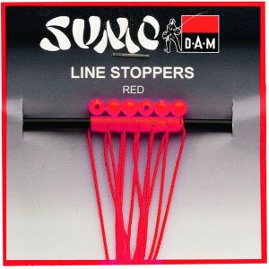DAM Sumo flötesstopp [0.4 x 4 mm] röd 6-pack