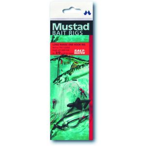 Mustad [T43] Long Range One Hook Rig med 3/0 krok 1-pack