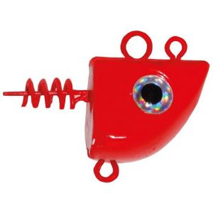 Wiggler Trac jiggskalle 50 g röd fluo 2-pack