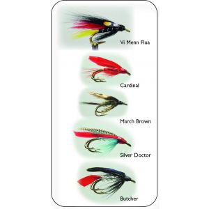 Hurricane Wet Fly Double 2 flugor 5-pack