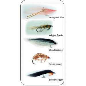 Hurricane Havsöring Mix 2 flugor 5-pack