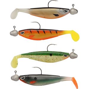 Berkley Sick Flanker 10 cm pre-rigged bismuth jiggkit 4-pack