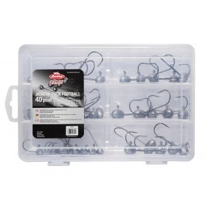 Berkley Fusion19 Football jiggskalle [blandade storlekar] 40-pack