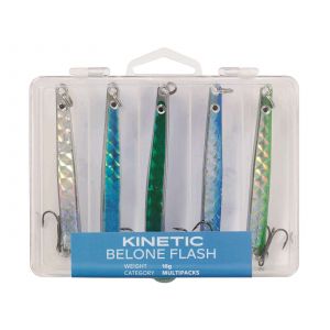 Kinetic Belone Flash [16-24 g] mix 5-pack