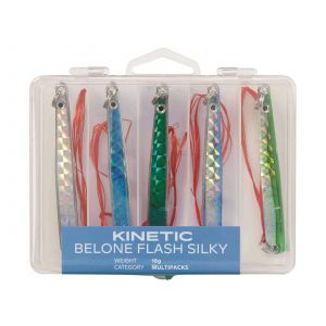Kinetic Belone Flash Silky [16-24 g] mix 5-pack