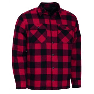 Kinetic Insulated lined shirt red/black