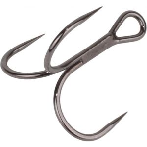 Hurricane HH302GS barbless treble hook gun smoke