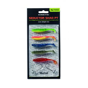 Kinetic Seductor Shad PT 7.5 cm [9 g] betesset scan delight mix 2+5-pack