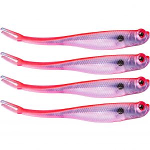 FJ Gear Gös-smygaren V-tail jigg 12.5 cm [9.5 g] vampyren 4-pack