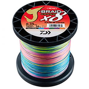 Daiwa J-Braid Grand X8 flätlina multi color 0.420 mm x 500 m