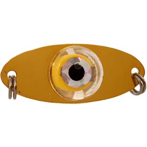 Wiggler Landöblink Mini 4 cm [5 g] guld, vit/röd/grön led, 1-pack