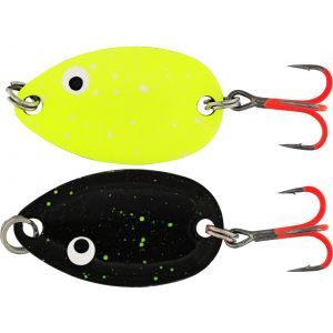 Westin Fidusen 3.2 cm [2.8 g] black/chartreuse splat (ultimate) 1-pack